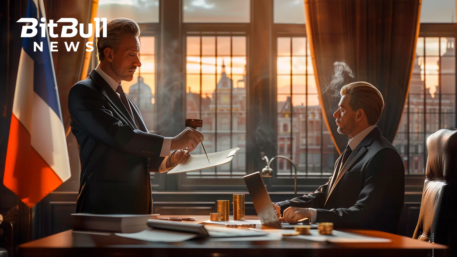 Dutch central bank fines crypto firm