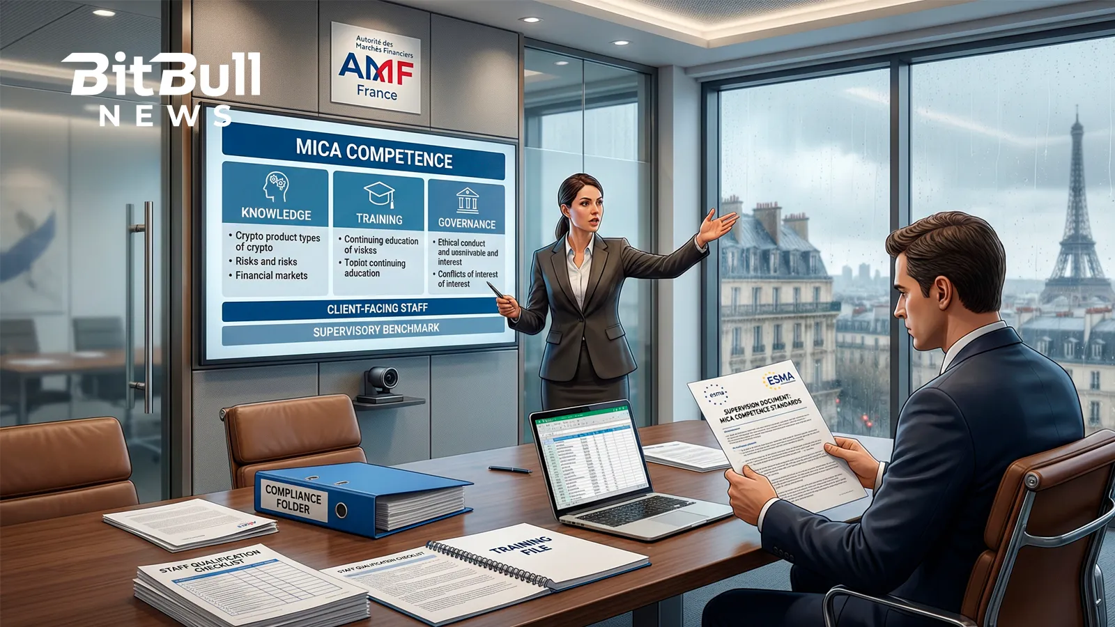 France Adopts ESMA’s Tougher Staff Rules for Crypto Firms