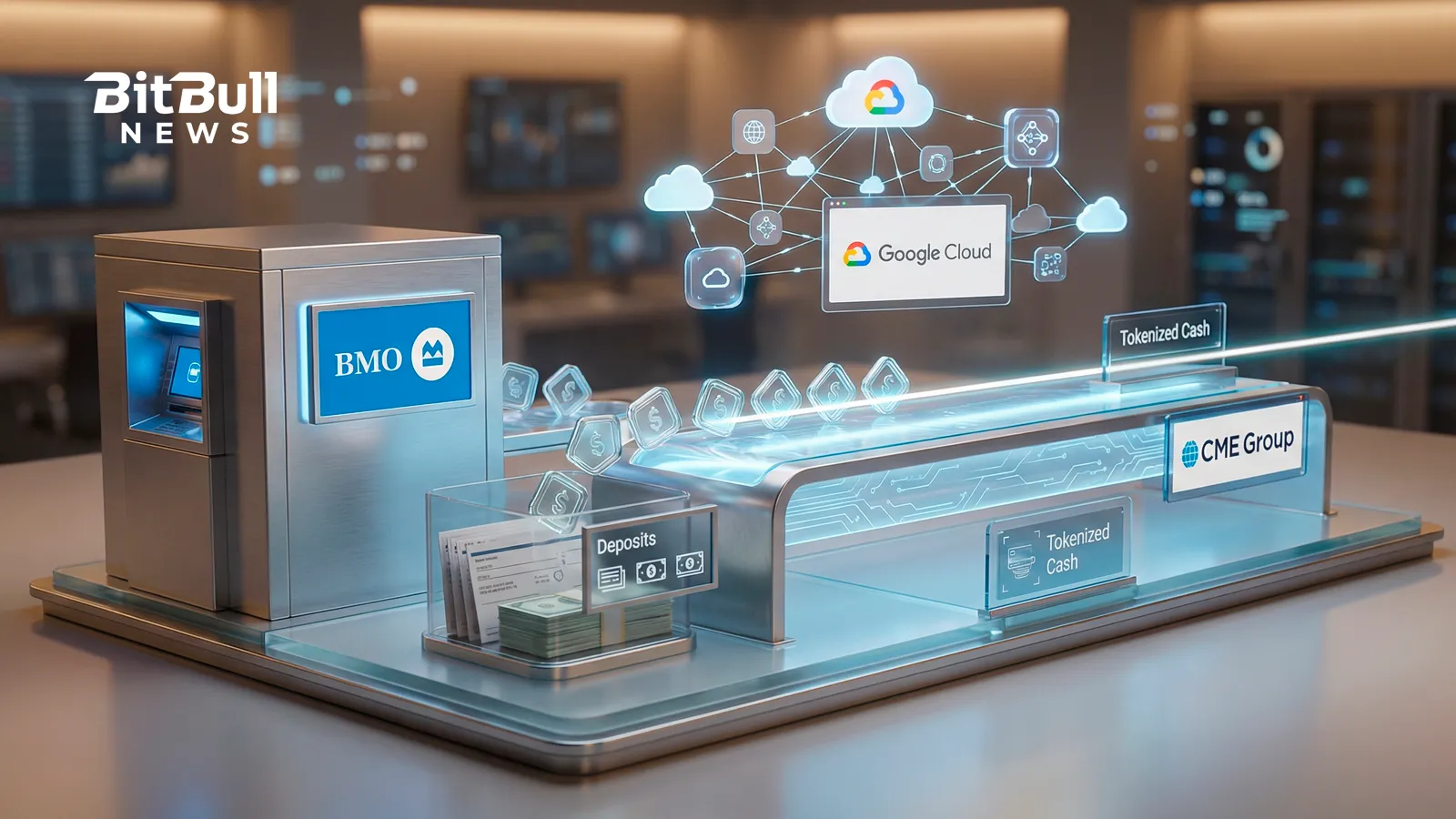BMO, CME and Google Cloud Build Tokenized Cash Rails