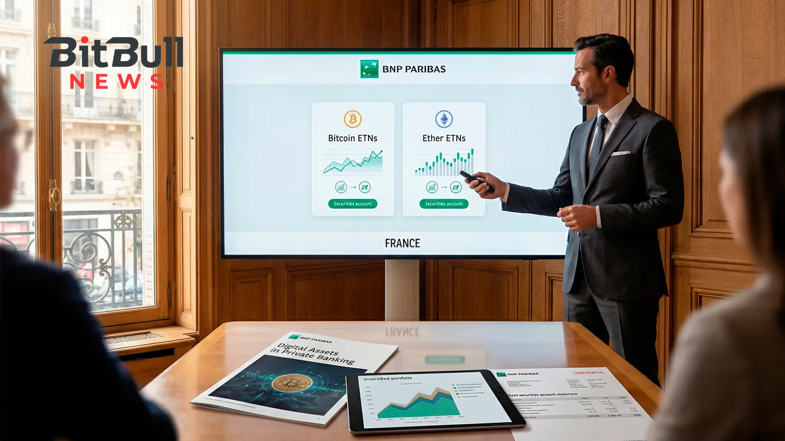 BNP Paribas Adds Bitcoin and Ether ETNs in France