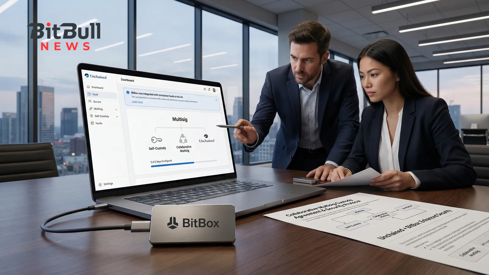 BitBox Integrates With Unchained Vaults