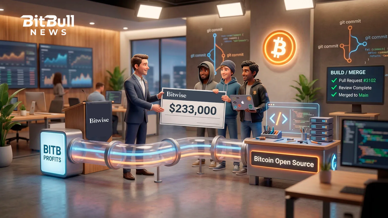 Bitwise Donates $233K to Bitcoin Dev Funds