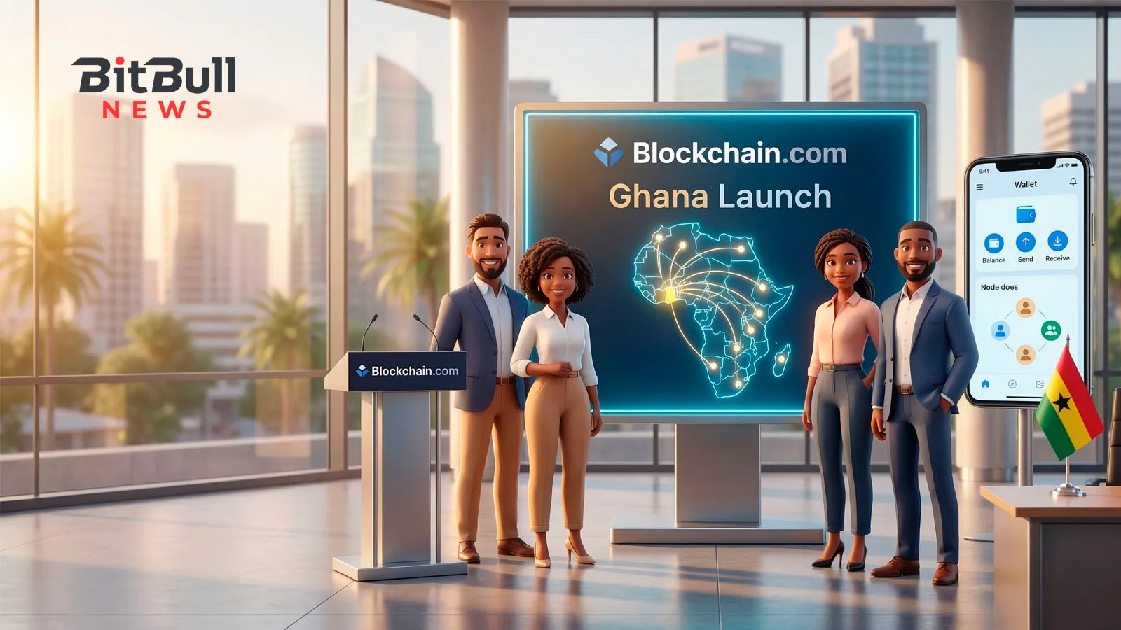 Blockchain.com Launches Ghana Expansion in Africa