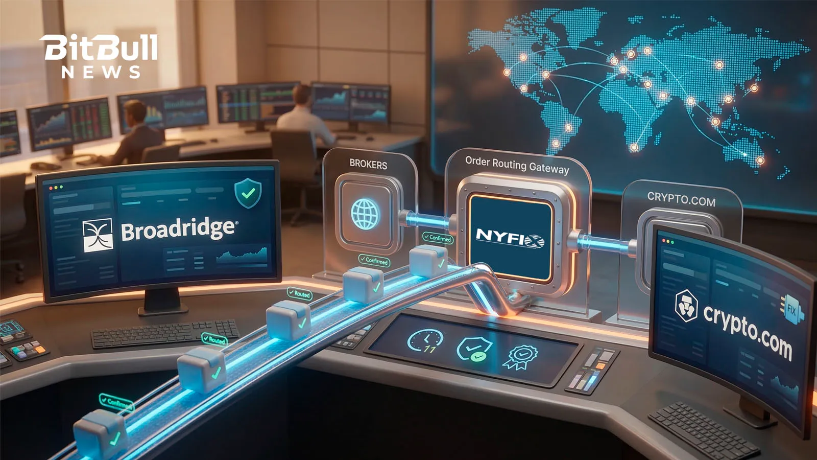 Broadridge Links NYFIX to Crypto.com