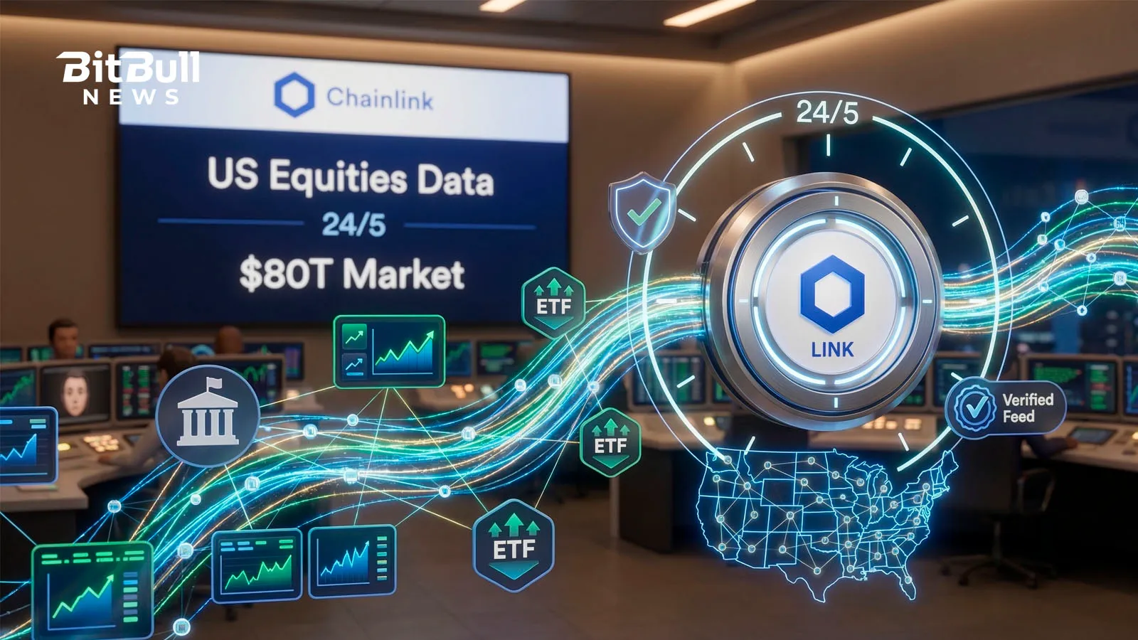 Chainlink Launches 24/5 U.S. Equities