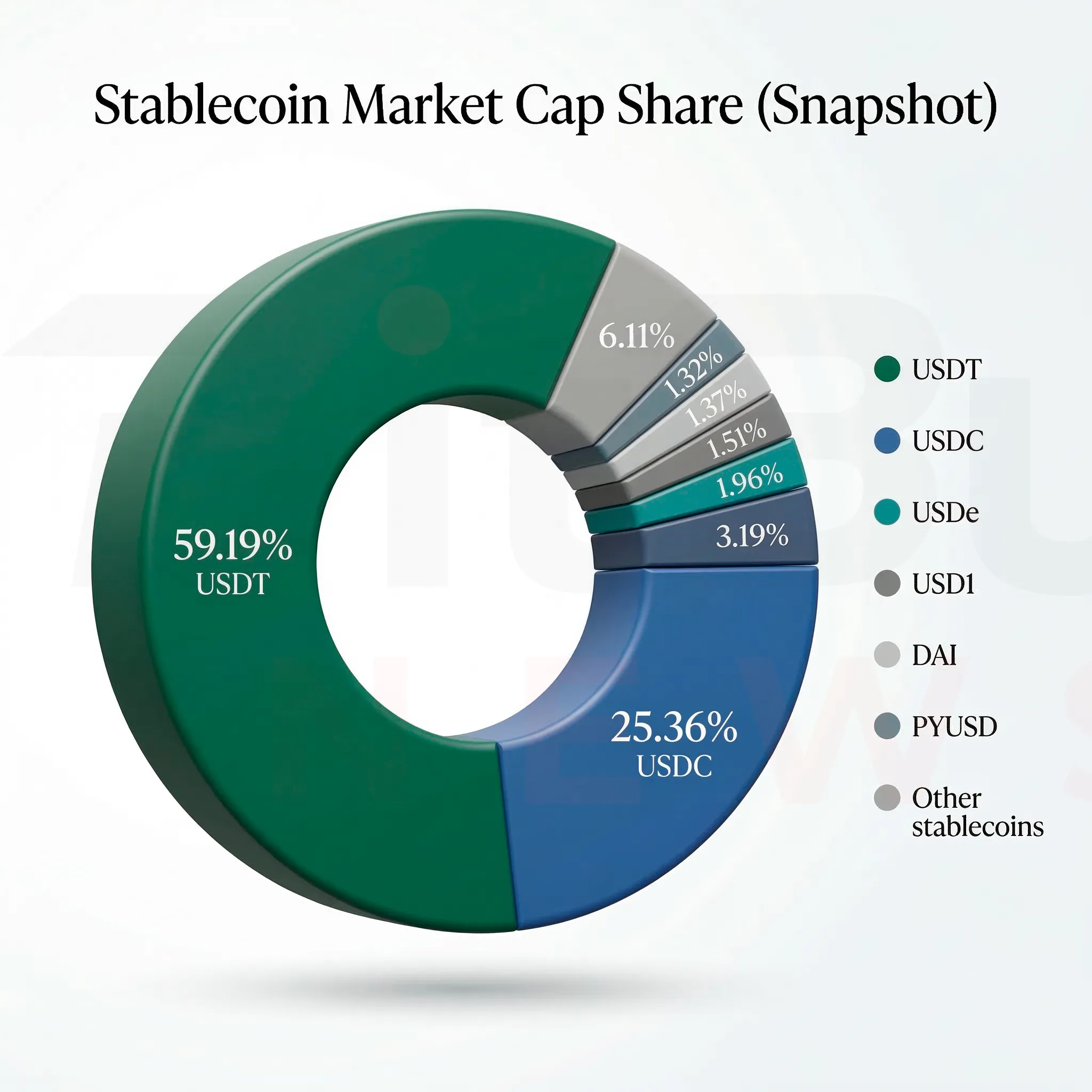 Stablecoin Market Cap Share