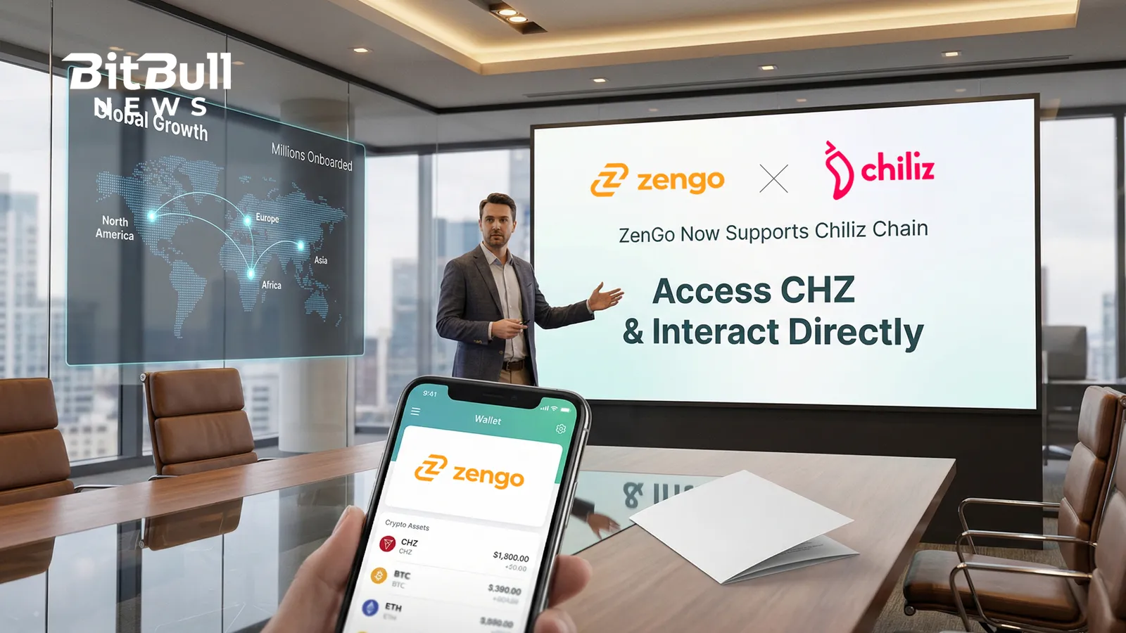 Chiliz Chain Adds ZenGo Wallet Support