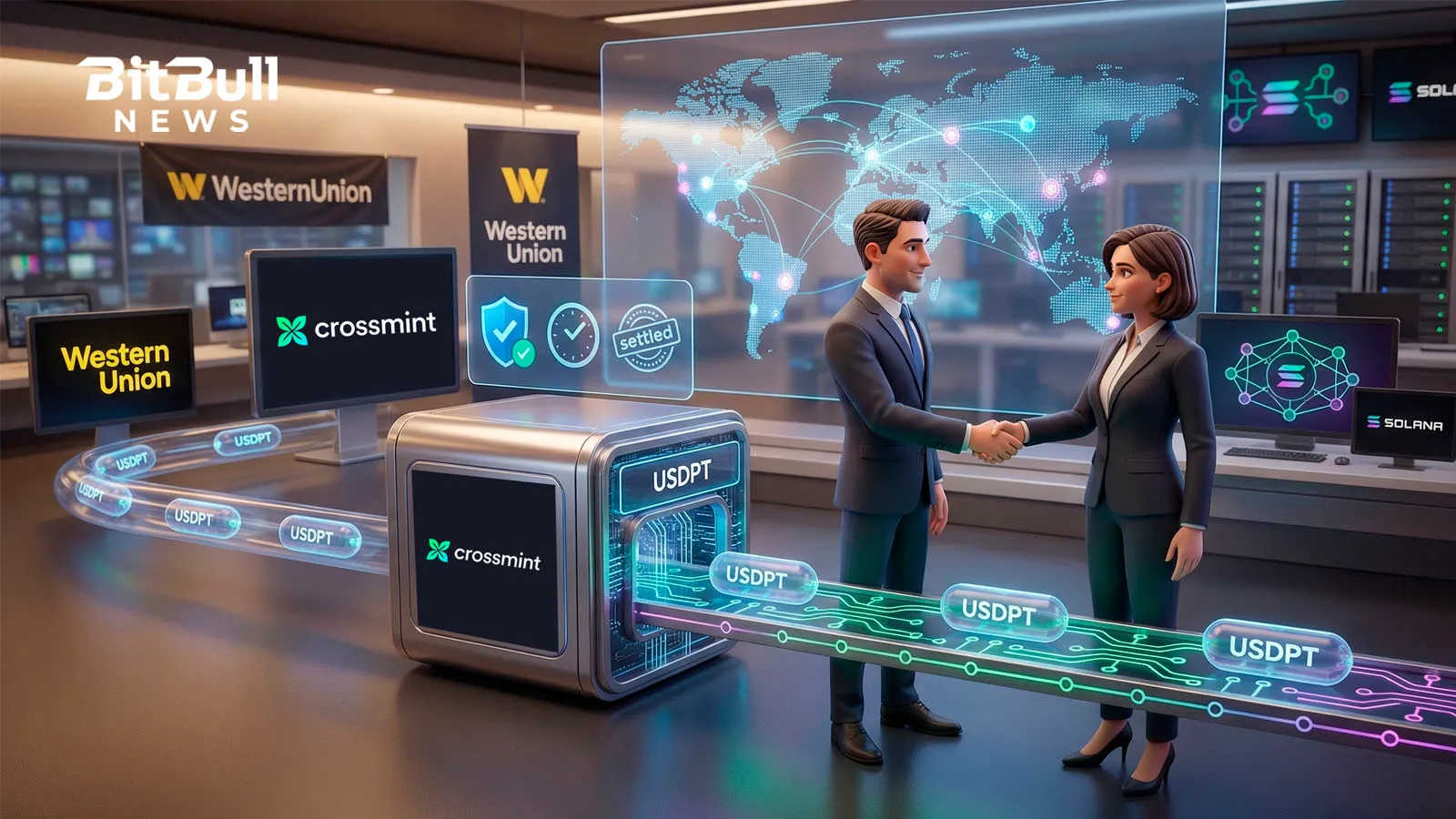 Crossmint Joins Western Union’s USDPT Rollout