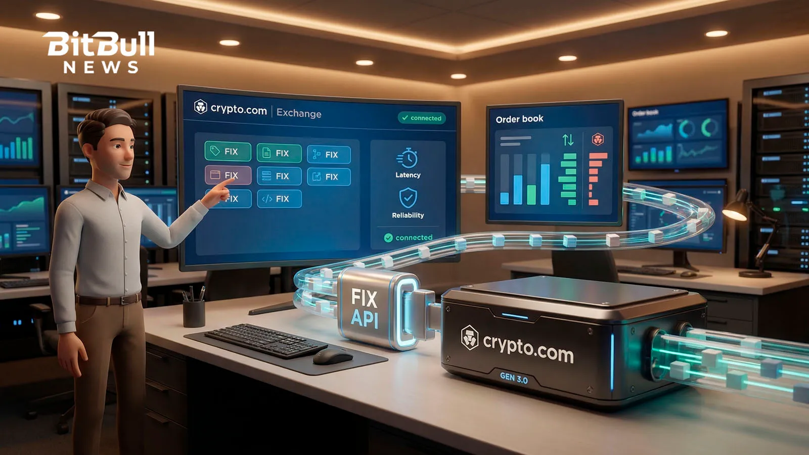 Crypto.com Adds FIX 4.4 API