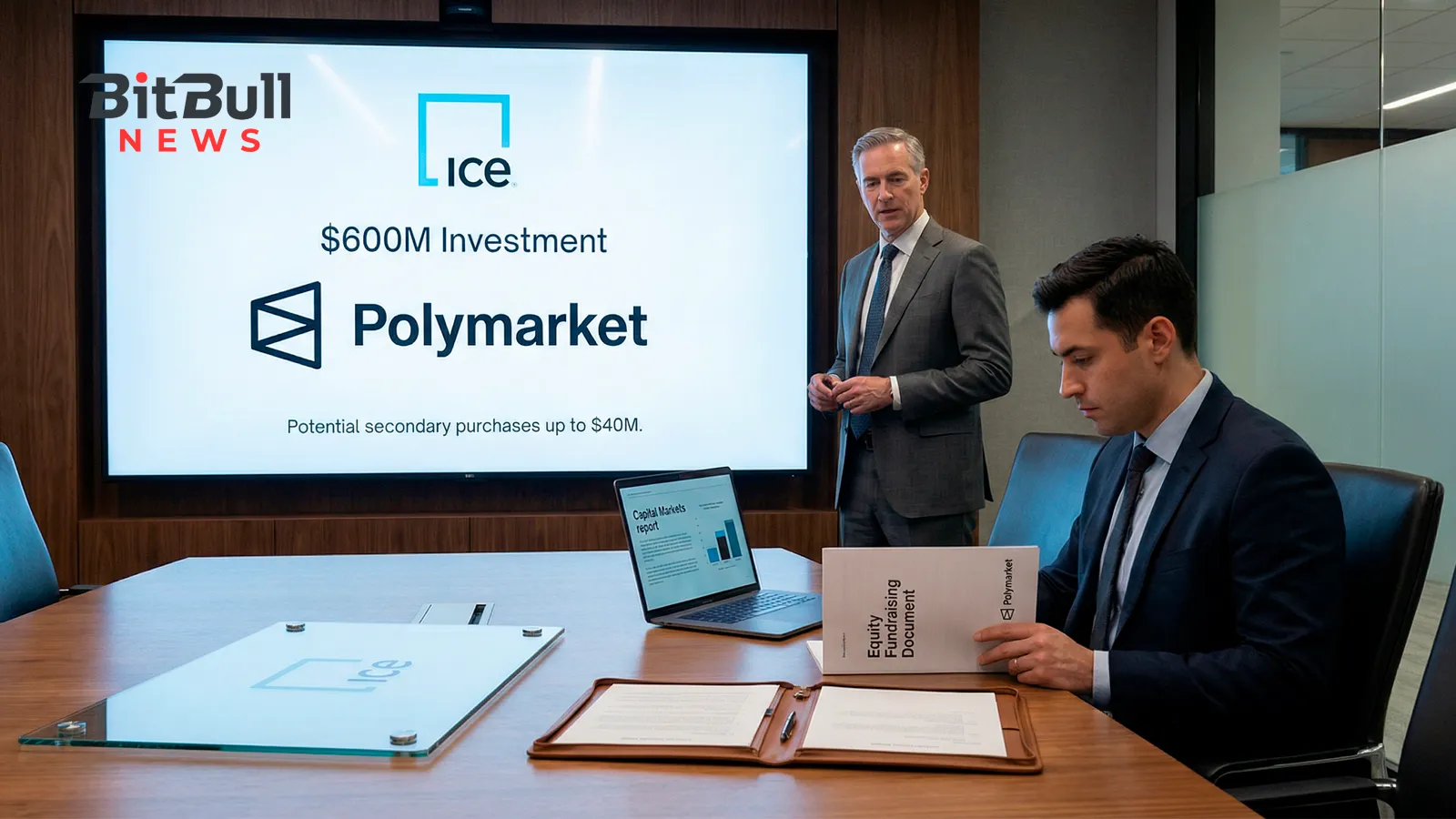 ICE Adds $600M More to Polymarket Bet