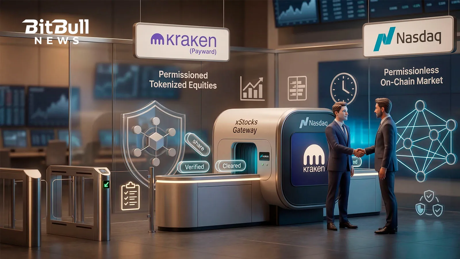 Kraken’s Payward and Nasdaq Build Tokenized Equity