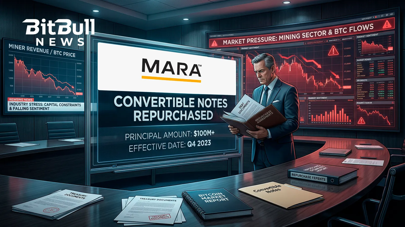 MARA Sells $1.1B in Bitcoin to Cut Convertible Debt