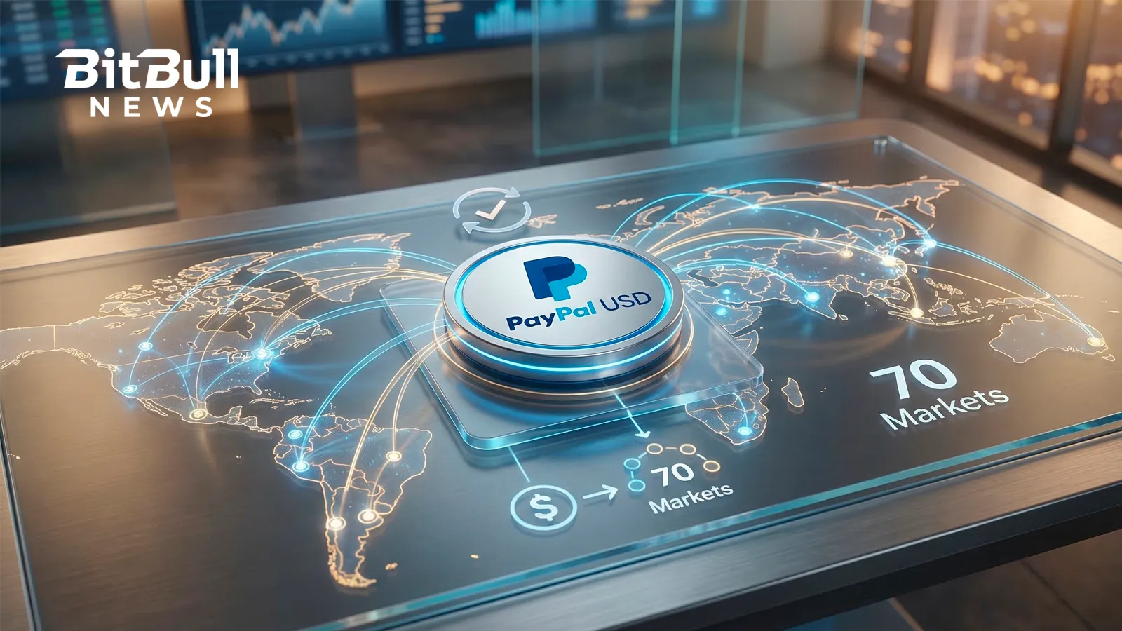 PayPal Expands PYUSD to 70 Markets