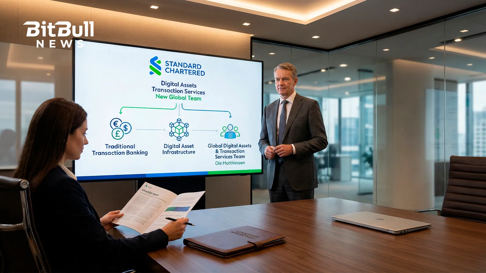 Standard Chartered Creates New Digital Assets Leadership Role