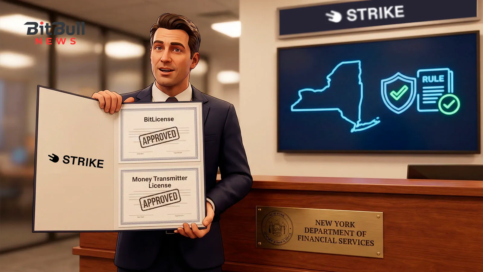 Strike Wins NYDFS BitLicense