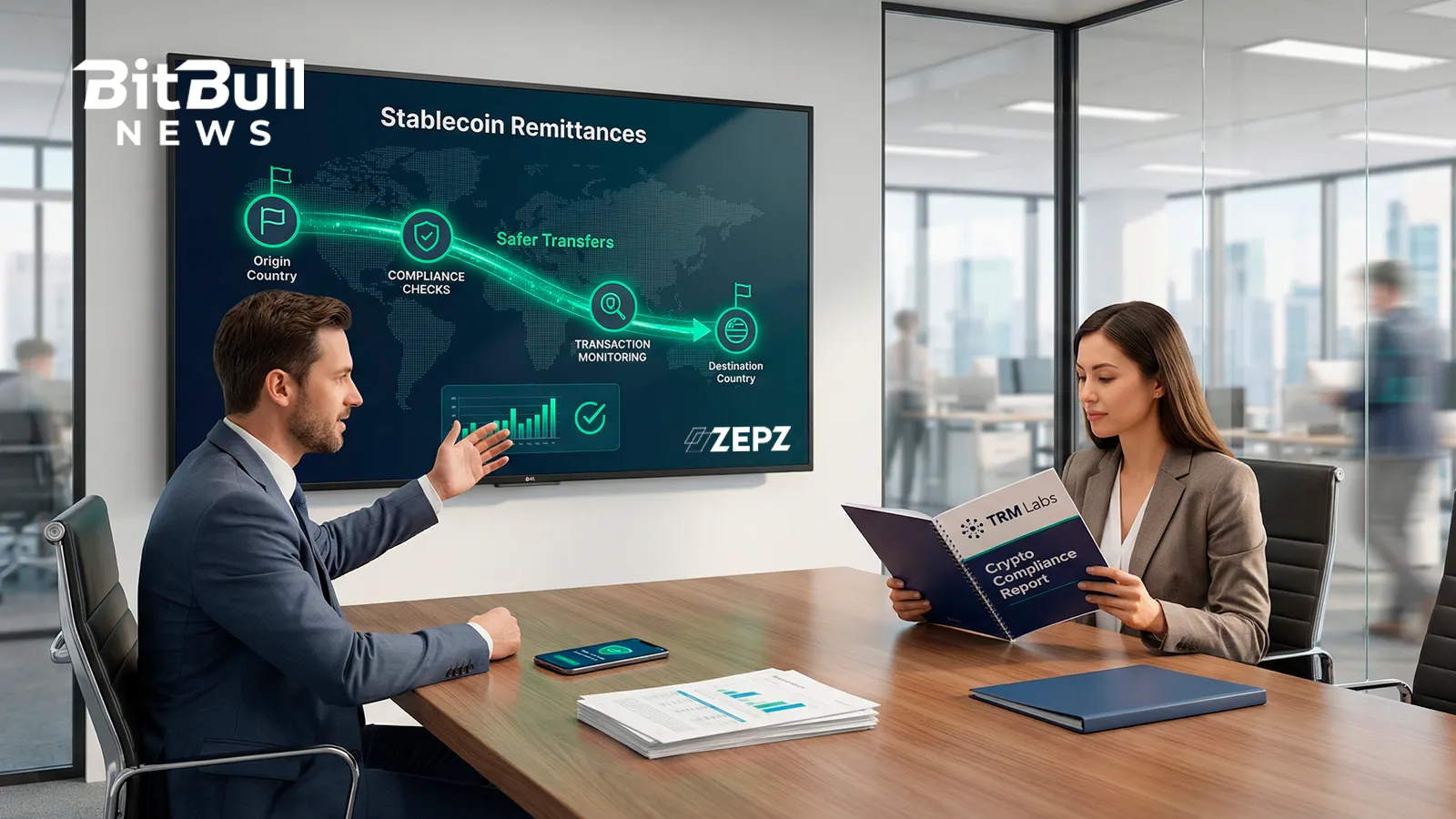 TRM Labs and Zepz Team Up on Safer Stablecoin