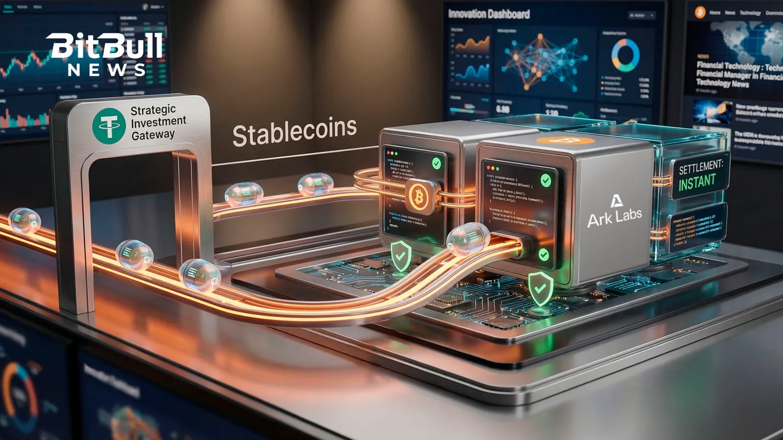 Tether Backs Ark Labs to Bring Stablecoins