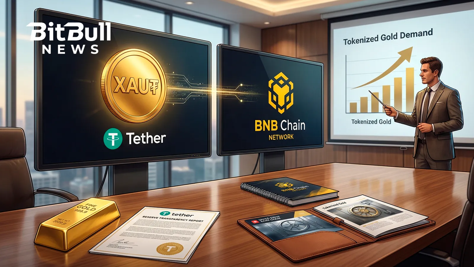 Tether Brings XAU₮ to BNB Chain