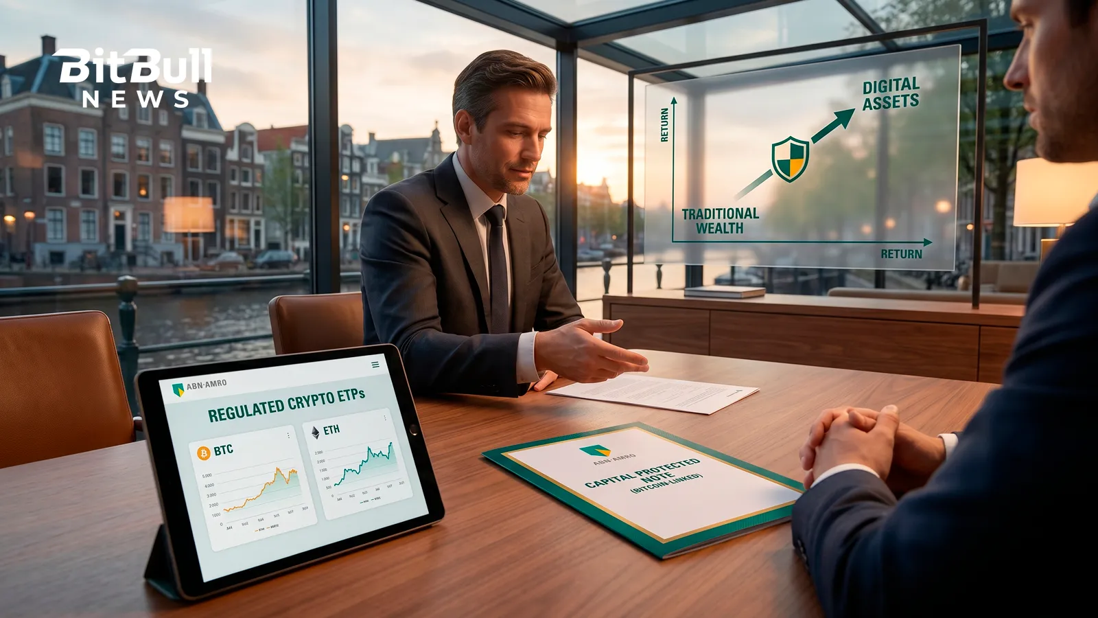 ABN AMRO Opens Regulated Crypto Exposure to Retail Investors