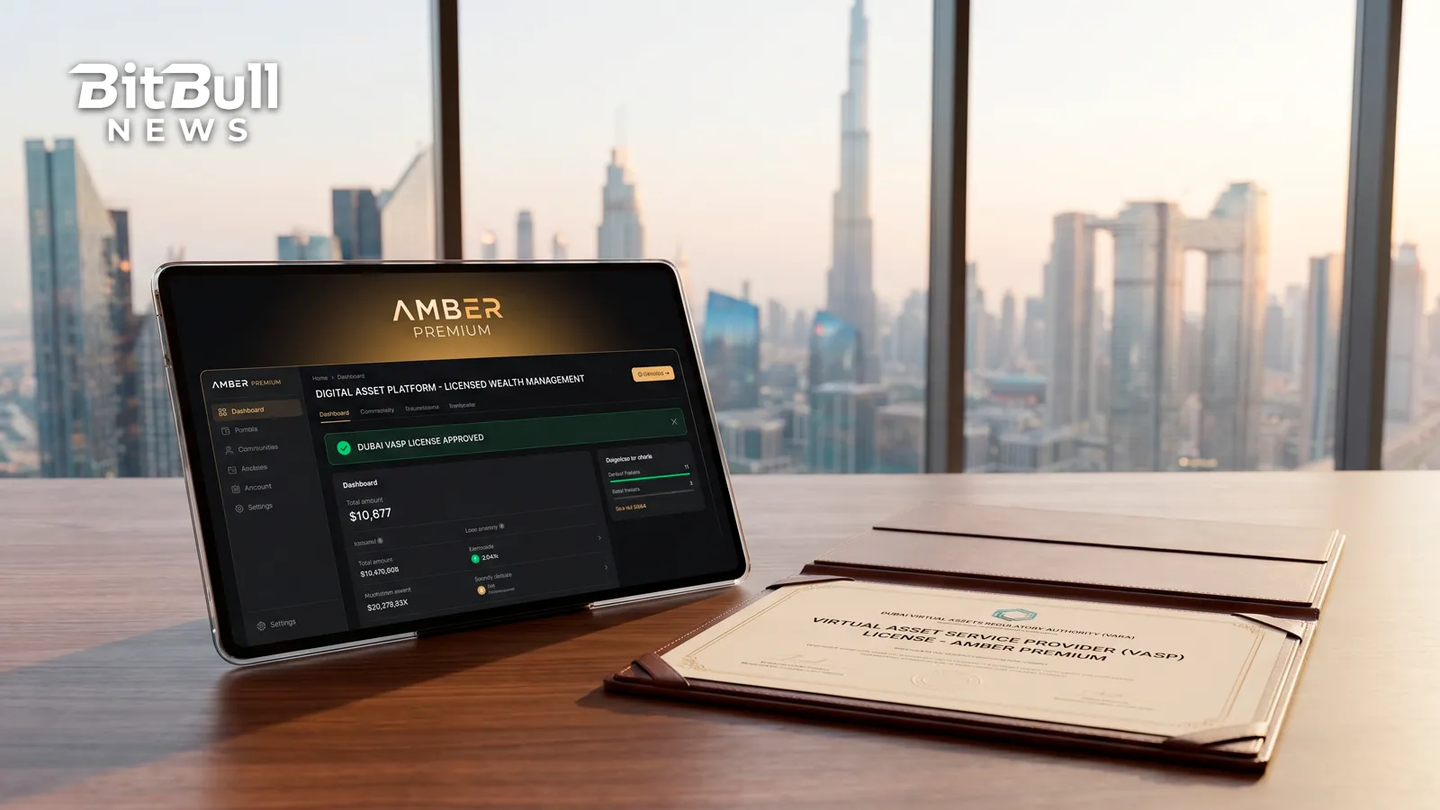 Amber Premium Gets Dubai VASP License For Institutional Crypto Services