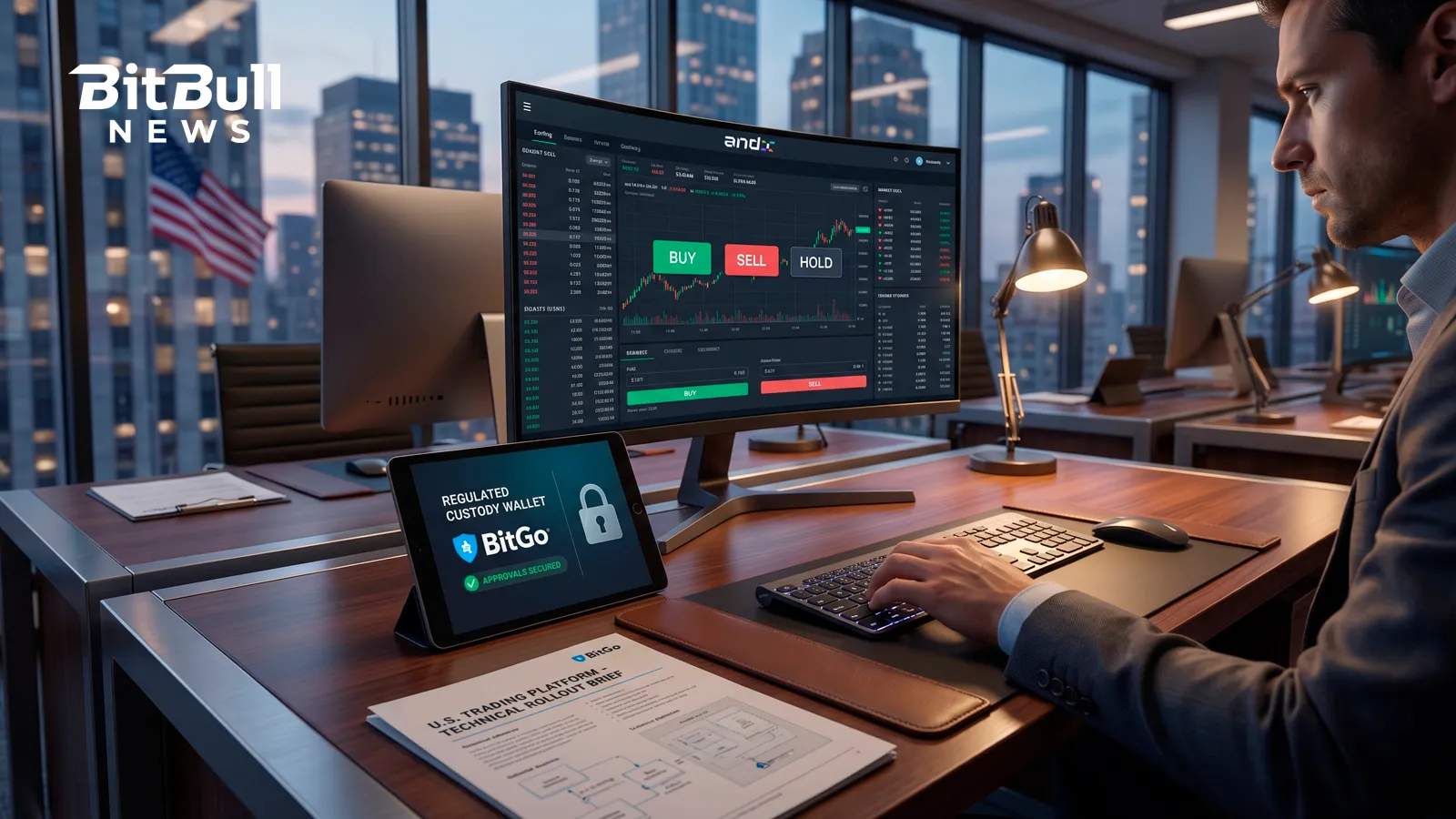 AndX Launches U.S. Crypto Platform on BitGo’s OCC-Regulated Rails