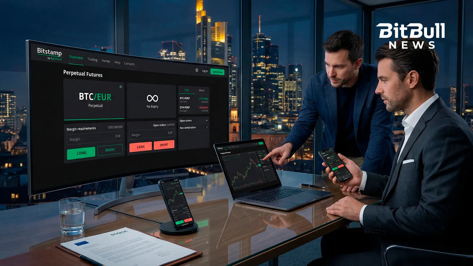 Bitstamp by Robinhood Opens Perpetual Futures