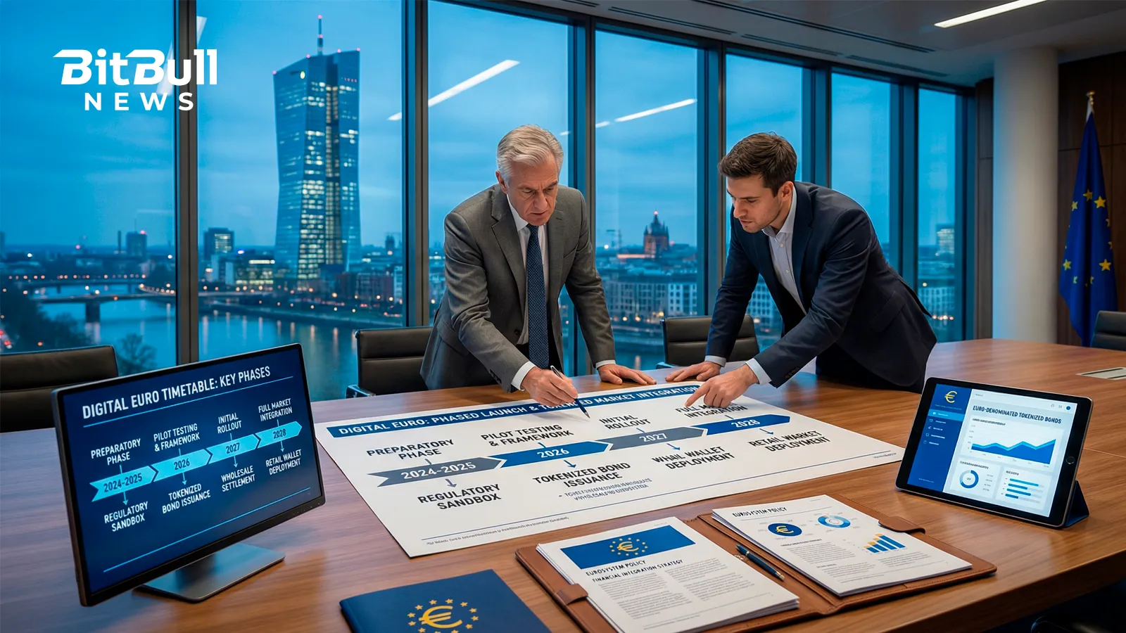 ECB Sets Timetable for Digital Euro