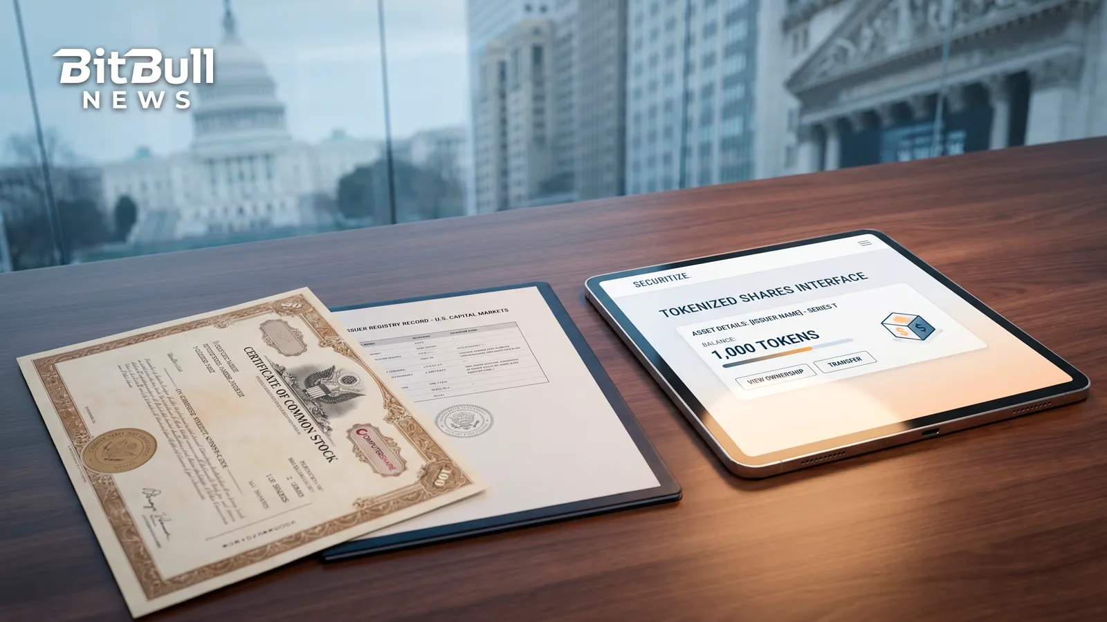Securitize And Computershare Bring Tokenized Shares To U.S. Issuers