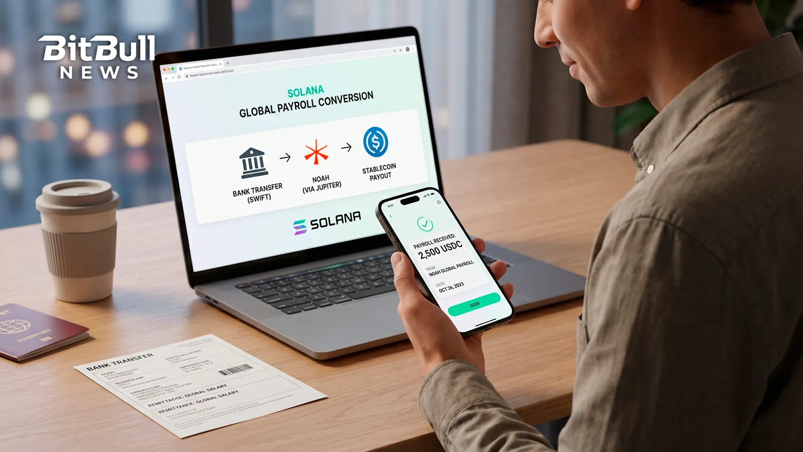 Solana Spotlights Noah and Jupiter in Stablecoin Payroll Case Study