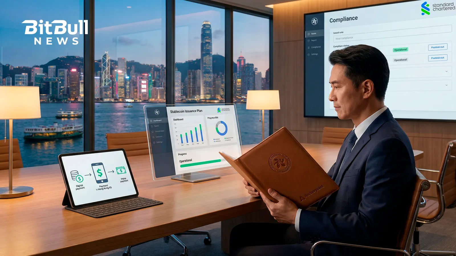 Standard Chartered-Backed Anchorpoint Wins Hong Kong Stablecoin Licence