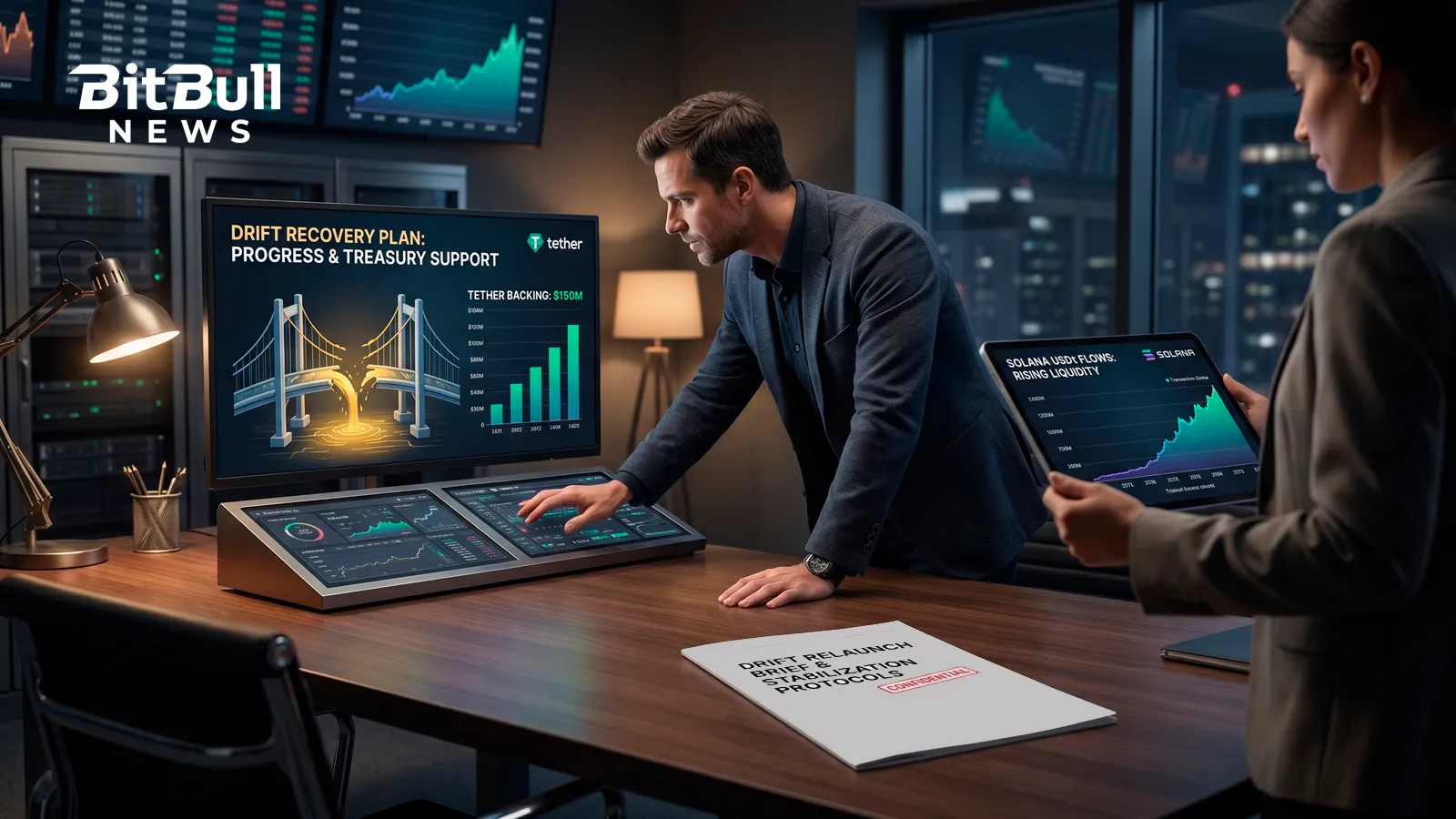 Tether Backs Drift Relaunch and Brings USDT to Solana Perps