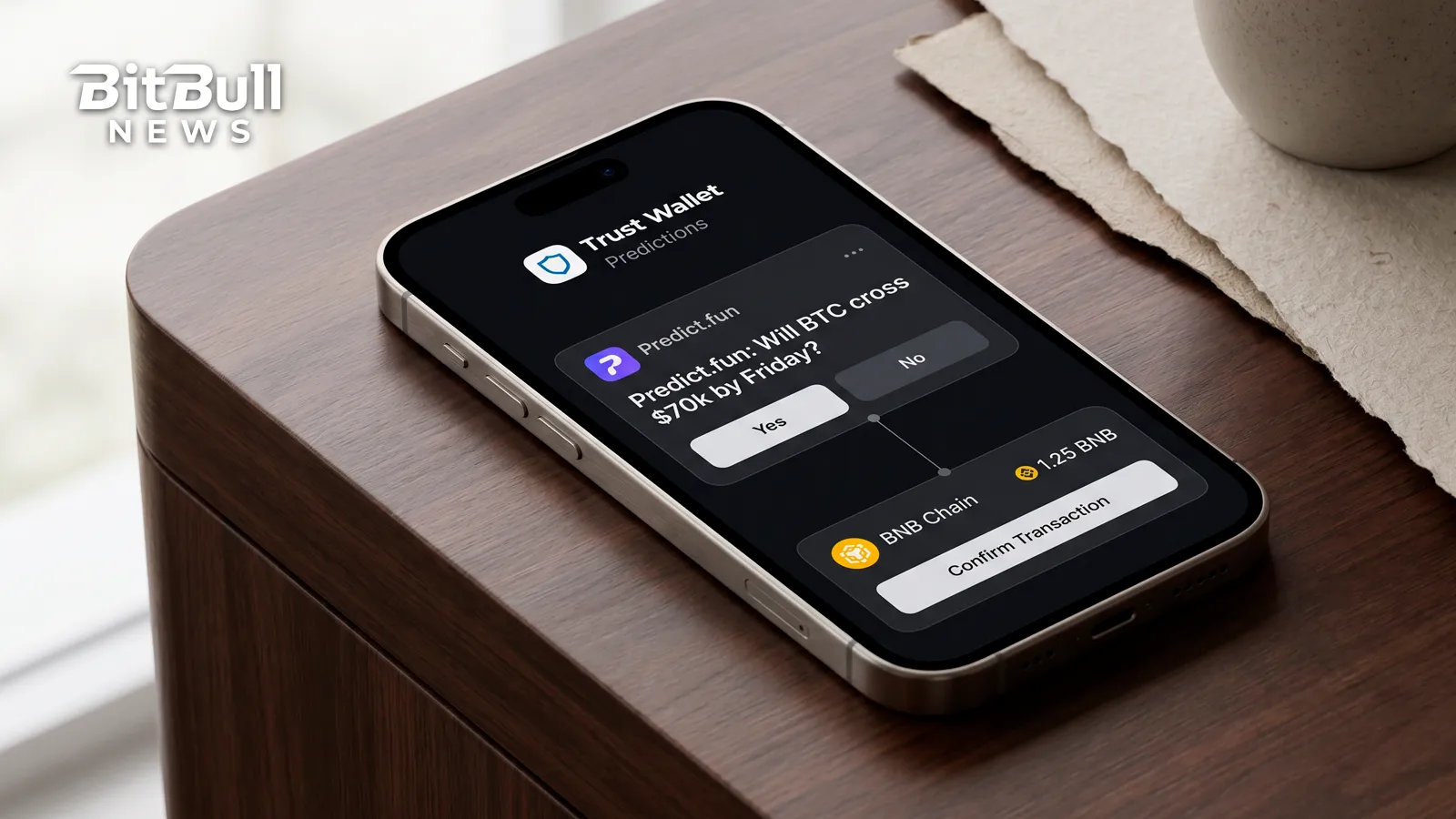 Trust Wallet Adds Predict.fun To Its Predictions Tab
