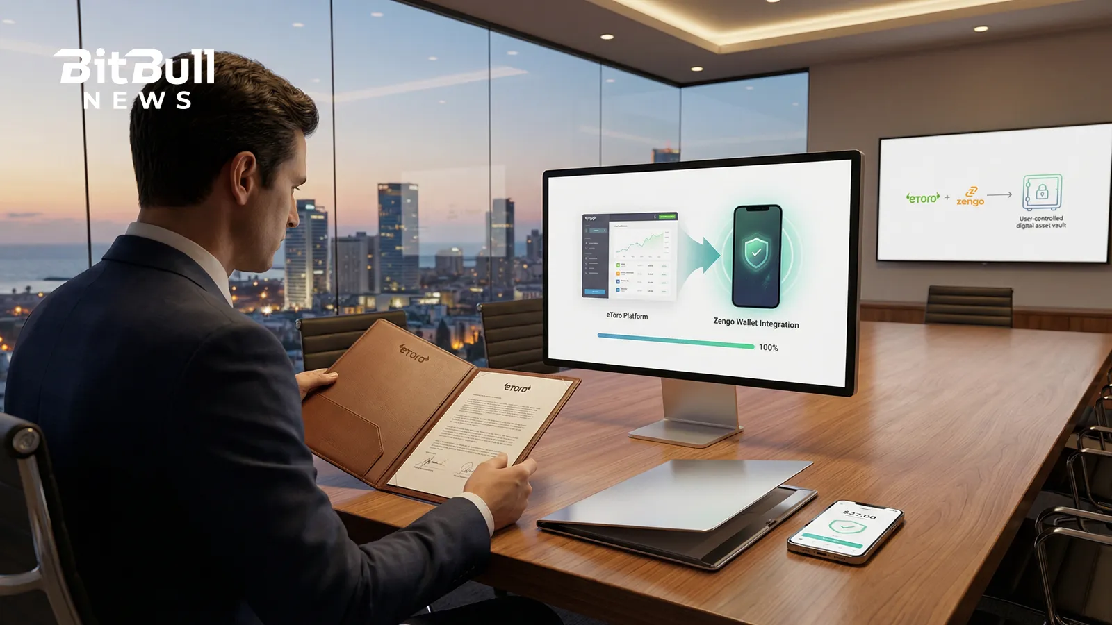 eToro Buys Zengo in $70M Push Into Self-Custody