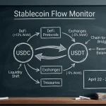 BitBullNews Stablecoin Flow Monitor: April 22–27, 2026