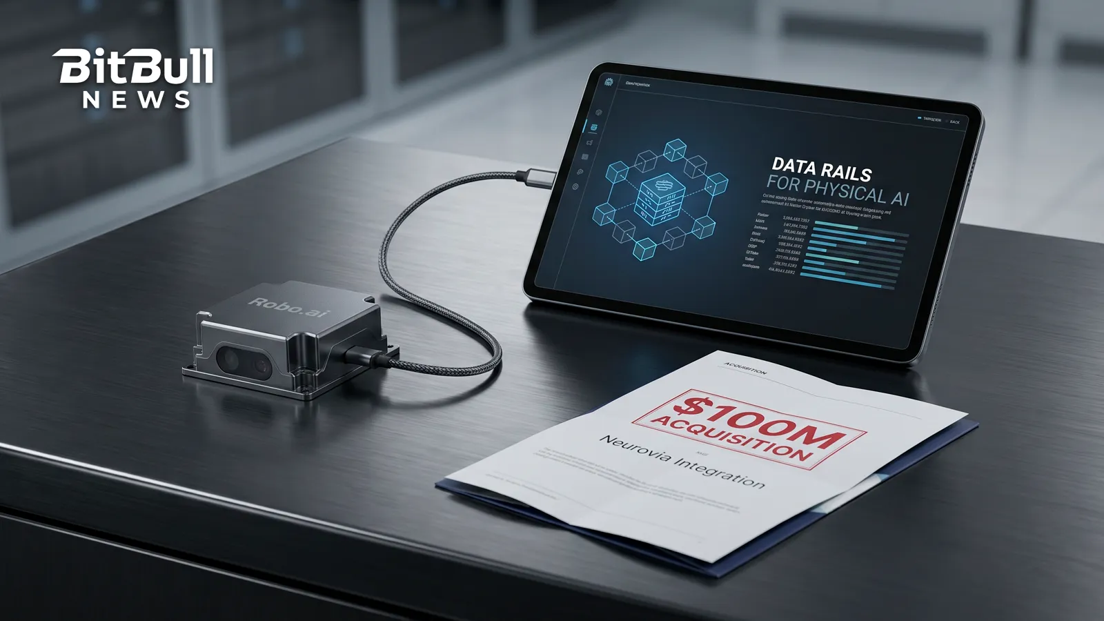 Robo.ai Acquires Neurovia For $100M To Build AI Data Infrastructure On Blockchain
