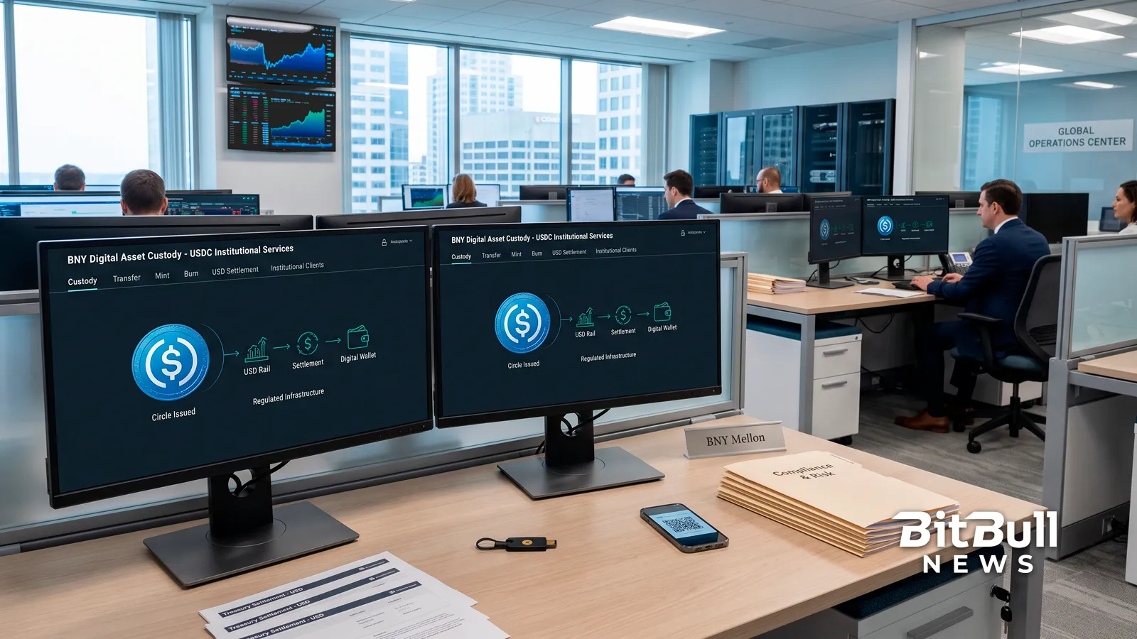 BNY Expands Circle Partnership As USDC