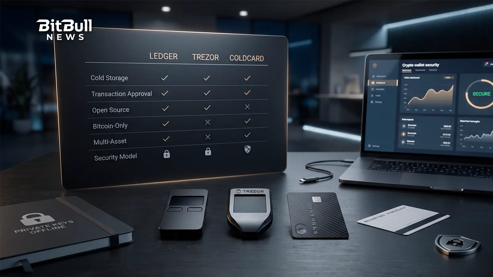 Ledger Vs Trezor Vs Coldcard: A Hardware Wallet Comparison