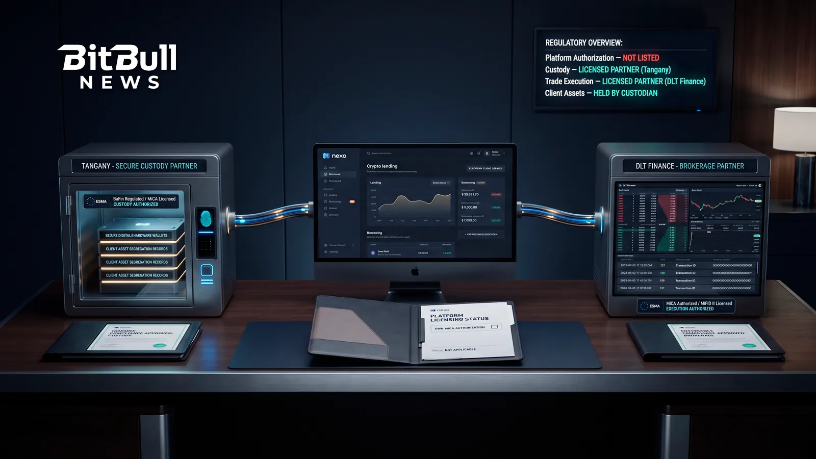Nexo Claims EU-Wide MiCA Compliance Without Its Own CASP License