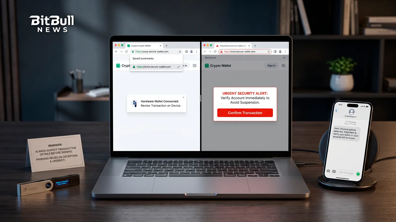Phishing Attacks In Crypto: Recognition And Prevention