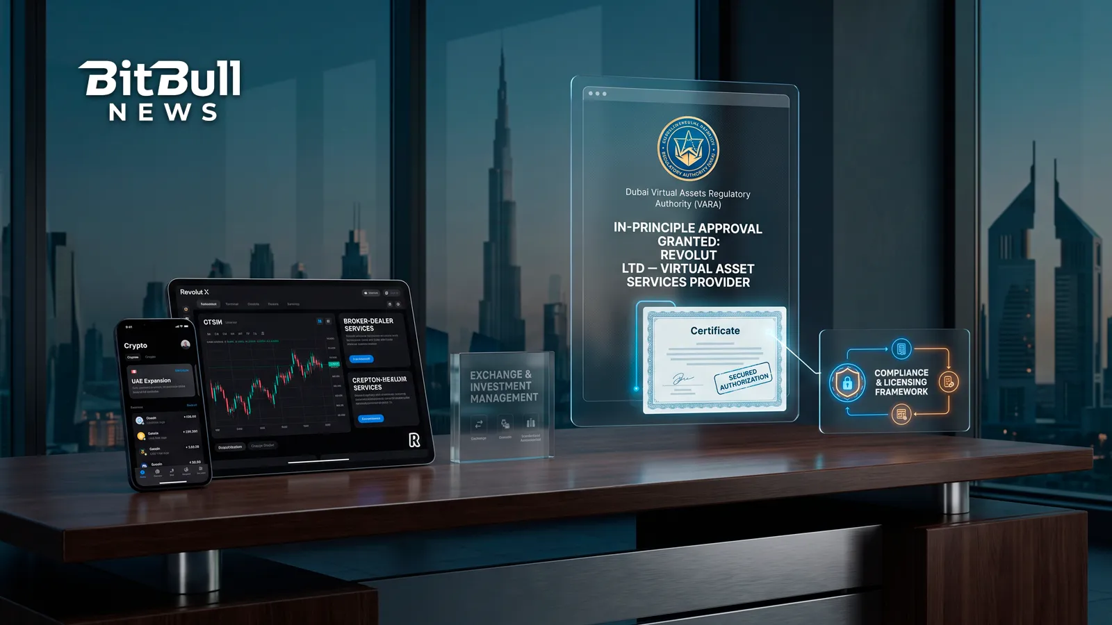 Revolut Secures In-Principle VARA Approval For UAE Crypto Services