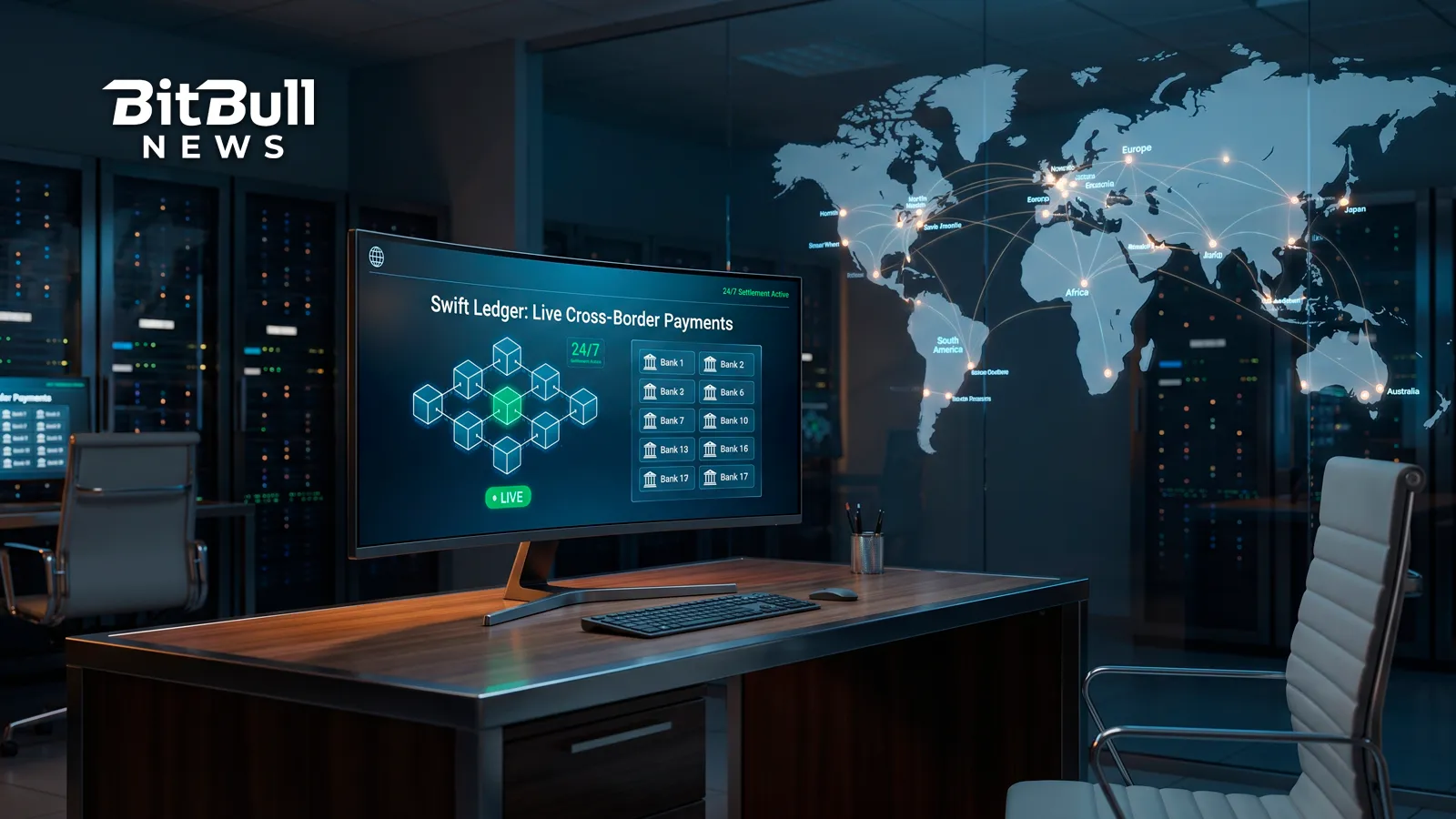 Swift Switches On Its Blockchain Ledger As 17 Global Banks Line Up For Tokenised Payments