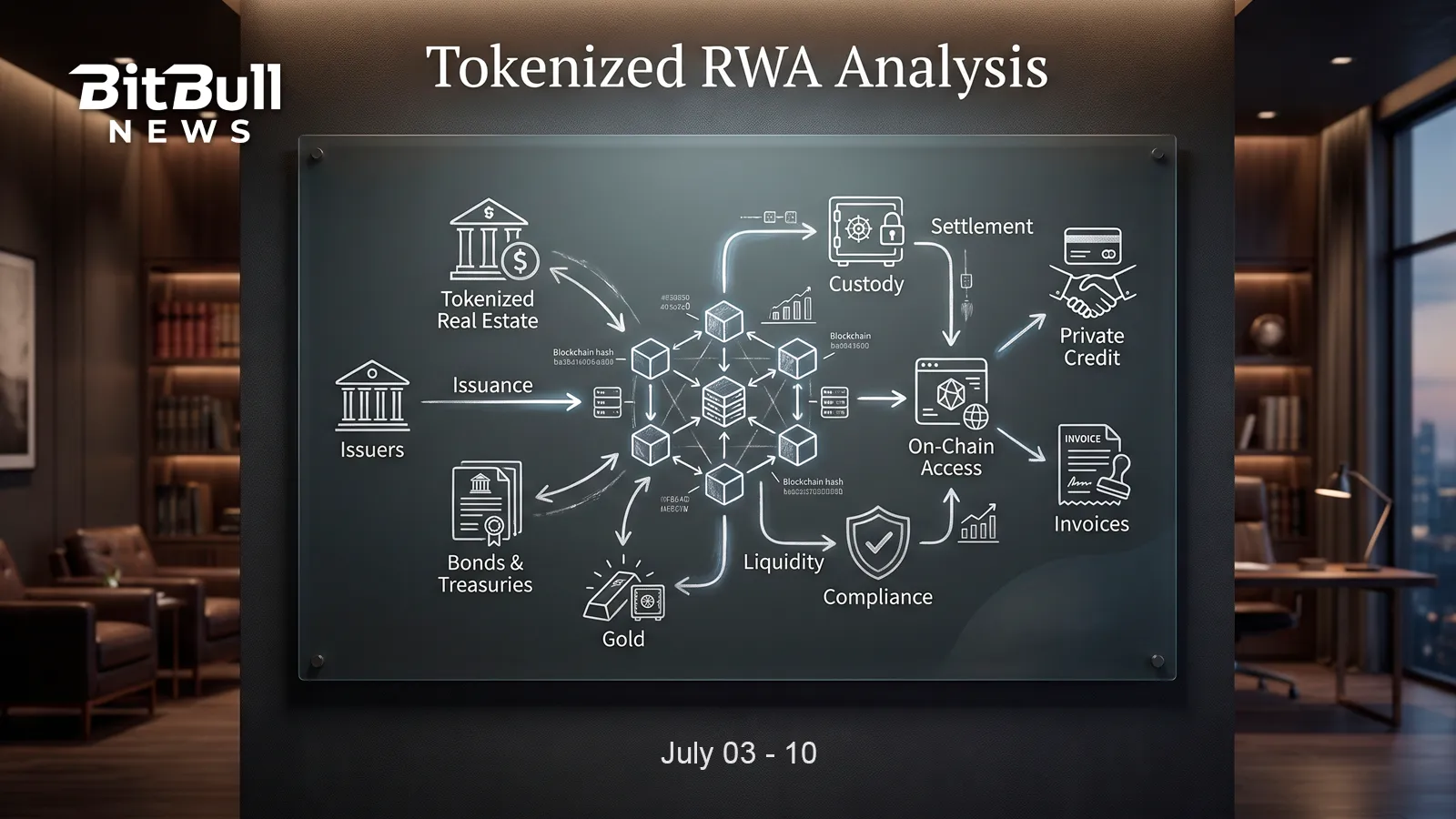 BitBullNews Tokenized RWA Analysis - July 03 - 10: Liquidity Test